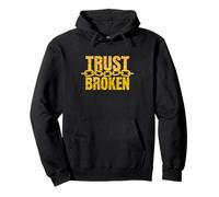 Trust Broken Cheater Heartbroken Heart Broken Heart Cheating Sweat à Capuche