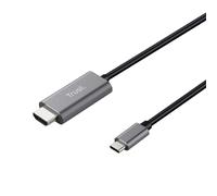 Câble adaptateur Trust USB-C® / HDMI USB-C® mâle, Fiche mâle HDMI-A 1.80 m noir 23332 Câble dafficheur USB-C®