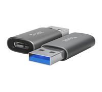 Trust Calyx USB Type-C USB Type-A Gris