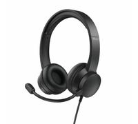 Trust Rydo Casque Avec fil Arceau Appels/Musique USB Type-A Noir