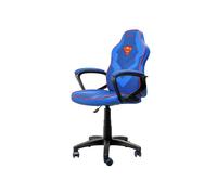 Trust Chaise gaming GXTrust 703SM Revvo – Licence Superman, Enfants 4–12 ans, Réglable, Bleu