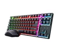 Trust Clavier Et Souris GXT 832 THADO Combo TKL Noir