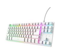 Trust Clavier Ordinateur Gxt 833W Thado Tkl Blanc