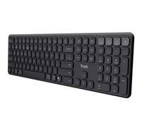 Trust Clavier sans fil QWERTY de disposition espagnole Vaiya