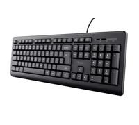 Trust 24640 clavier Bureau USB QWERTY Italien Noir