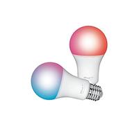 Trust Ampoule LED connectée Smart WiFi E27 – Blanc & couleur 9W 806 lm Compatible Alexa/Google