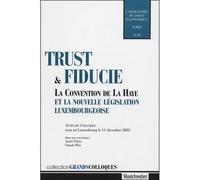 Trust et fiducie Sous la direction d'andré prüm et claude witz - Collectif - Montchrestien - broché - Etude