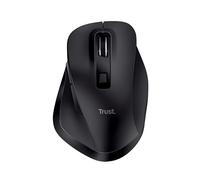 Souris sans fil rechargeable - TRUST - Fyda - Design ergonomique - DPI réglable 800 à 2400 - Récepteur USB - Éco-conçue Noir