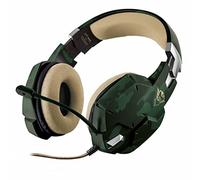 Trust Gaming Casque Gamer GXT 322C Carus Casque Micro pour Consoles et PC, Filaire, Jack 3.5mm, Câble 1m, Microphone Flexible pour PS4, PS5, Xbox Series X, Xbox One, Nintendo Switch - Camo Jungle