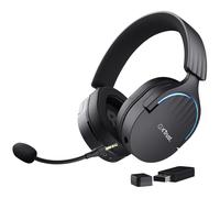 Trust Gaming Fayzo Casque Gaming sans Fil Bluetooth + 2.4 GHz, Son Surround 7.1, Batterie 22h, Casque Gamer RGB PC PS5 PS4 Switch
