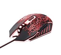Trust Souris GXT 105X Izza – Ambidextre optique 4000 DPI, 6 boutons, USB Type-A – Noir