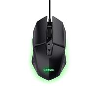Trust Gaming GXT 109 Felox Souris Gamer avec 6 Boutons Programmables, Éclairage LED Multicolore, 200-6400 DPI, Câble USB 150 cm, Souris Gaming Filaire pour PC, Ordinateur Portable - Noir