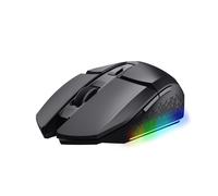 Trust Gaming GXT 110 Felox Souris Gamer sans Fil Rechargeable - 80 Heures d'autonomie, 800-4800 PPP, 6 Boutons, LED ¿ Noir