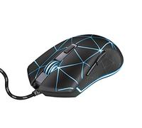 Trust Gaming GXT 133 Locx Souris Gamer de Jeu, 800-4000 dpi, LED Lumineuse - Noir