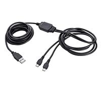 Trust GXT 222 3.5m USB A 2 x Micro-USB B noir câble USB