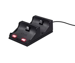 Trust Gaming GXT 235 Station de Charge Duo pour Manettes PS4 - Alimentation USB
