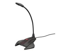 Trust Gaming GXT 239 Nepa Micro Tour de Cou Flexible - Bouton Mute - Base Antidérapante - Jack 3.5mm - Câble 1.70m - Couleur Noir