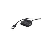Trust Gaming GXT 246 Avado Batterie Manette Xbox Series X/S, Câble USB-C 3m, 20 Heures de Jeu, Chargeur de Contrôleur - Noir