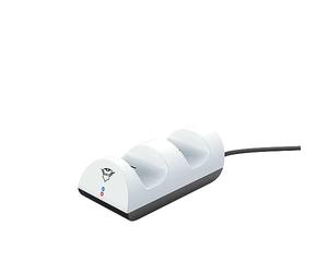 Trust Gaming GXT 254 Chargeur Manette PS5 DualSense, Station de Charge Duo pour PlayStation 5 avec Alimentation USB, Accessoire Socle Support pour Recharge Manette PS5 avec Indicateur LED