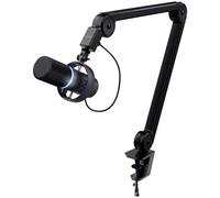 Trust Microphone GXT 255+ Onyx – Cardioïde USB, Filtre anti-pop, Perche articulée – Noir