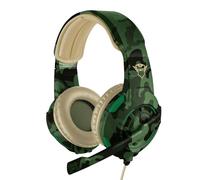Trust Gaming GXT 310C Radius Casque Gamer avec Micro pour PC, Ordinateur Portable, PS4 et Xbox One, Jack 3.5mm - Jungle Camo