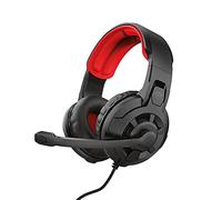 Trust Gaming GXT 411 Radius Casque Gamer Multiplateforme pour PC, PS5, PS4, Xbox, Nintendo Switch, Mobile, Over Ear, Jack 3.5mm, Contrôle du Volume, Microphone Réglable -Noir