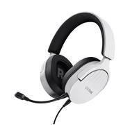 Trust GXT 489W FAYZO Casque Avec fil Arceau Jouer Noir, Blanc