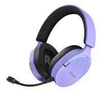 Trust Gaming GXT 491P Fayzo Casque Gaming sans Fil Bluetooth + 2.4 GHz, Son 7.1, Batterie 22H, Casque Gamer RGB PC PS5 PS4 Switch