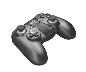 Trust Gaming GXT 590 Bosi Manette de Jeu Bluetooth avec support pour Smartphone intégré pour Windows et Android Noir