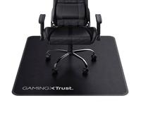 Trust Gaming GXT 715 Tapis de Chaise pour Les Chaises de Jeu ou de Bureau, Matériau Résistant, 99 × 120 cm, Protège Les Sols, Planchers, Parquets, pour Gaming et Le Travail - Noir