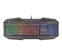 Trust Gaming GXT 830-RW Avonn Clavier Gaming Belge AZERTY Noir