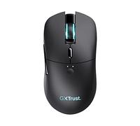 Trust Gaming GXT 980 Redex Souris sans Fil Gaming Rechargeable, 200-10.000 DPI, Faible Latence, Souris RGB, 6 Boutons Programmables, Récepteur USB, Souris Gaming pour PC, Ordinateur, Windows - Noir