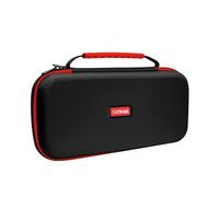 Trust Gaming GXTrust 1251 Pochette pour Nintendo Switch 2, Étui Switch avec Conception Antichoc, Poignée, Espace pour 4 Joy-Cons, Housse avec Pochette pour Dragonnes et 12 Jeux, Noir
