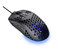 Trust gaming souris de jeu filaire ultra-légère 25306 design perforé