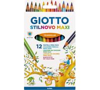 Trust-Giotto Stilnovo Maxi - Etui 12 Crayons De Couleur