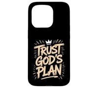 Trust God Plan Christian Faith Coque pour iPhone 15 Pro