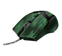 Trust GXT 101D Gav Optical Gaming Mouse - Souris - ergonomique - pour droitiers - optique - 6 boutons - filaire - USB - camouflage jungle G