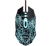 Trust Souris GXT 105X Izza – Ambidextre optique 4000 DPI, 6 boutons, USB Type-A – Noir