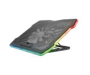 Trust GXT 1126 Aura système de refroidissement pour ordinateurs portables 43,2 cm (17 ) 700 tr/min Noir