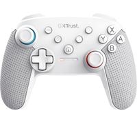 Trust Gxt 1246w Muta Manette Switch Sans Fil Avec Bluetooth, Double Vibration, Capteur De Mouvement, Bouton Turbo Et Capture D'écran, 15h De Jeu, Pour Nintendo Switch, Lite, Oled, Blanc
