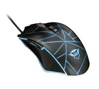 Trust GXT 160 Ture illuminated gaming - Souris - ergonomique - optique - 7 boutons - filaire - USB