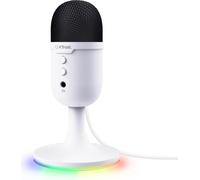 Trust GXT 234P Yunix Compact USB Desktop Microphone White for PC and Mac