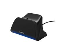 Trust Chargeur manette PS5 GXT 255 – Charge rapide, LED, USB‑C, antidérapant – Noir