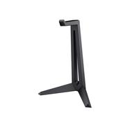 Trust Support pour casque gamer GXT 260 Cendor – patins en caoutchouc, organisateur de bureau – Noir