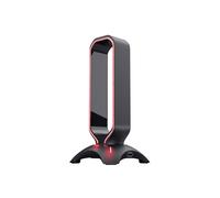Trust GXT 265 Cintar - Support Casque RGB avec 2 Ports USB Type-A - Base Antidérapante - Hauteur 255mm - Câble 1.5m - Compatible Windows/macOS