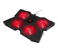 Trust GXT 278 système de refroidissement pour ordinateurs portables 43,9 cm (17.3") Noir