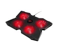 Trust GXT 278 système de refroidissement pour ordinateurs portables 43,9 cm (17.3") Noir