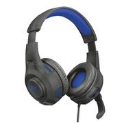 Trust GXT 307B Ravu Gaming Headset for PS4 Casque Avec fil Arceau Jouer Noir, Bleu