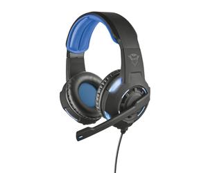 Trust GXT 350 RADIUS 7.1 Casque Avec fil Arceau Jouer USB Type-A Noir, Bleu
