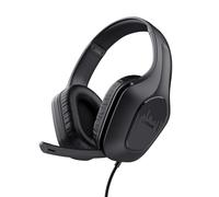 Trust GXT 415 Zirox Casque Avec fil Arceau Jouer Noir